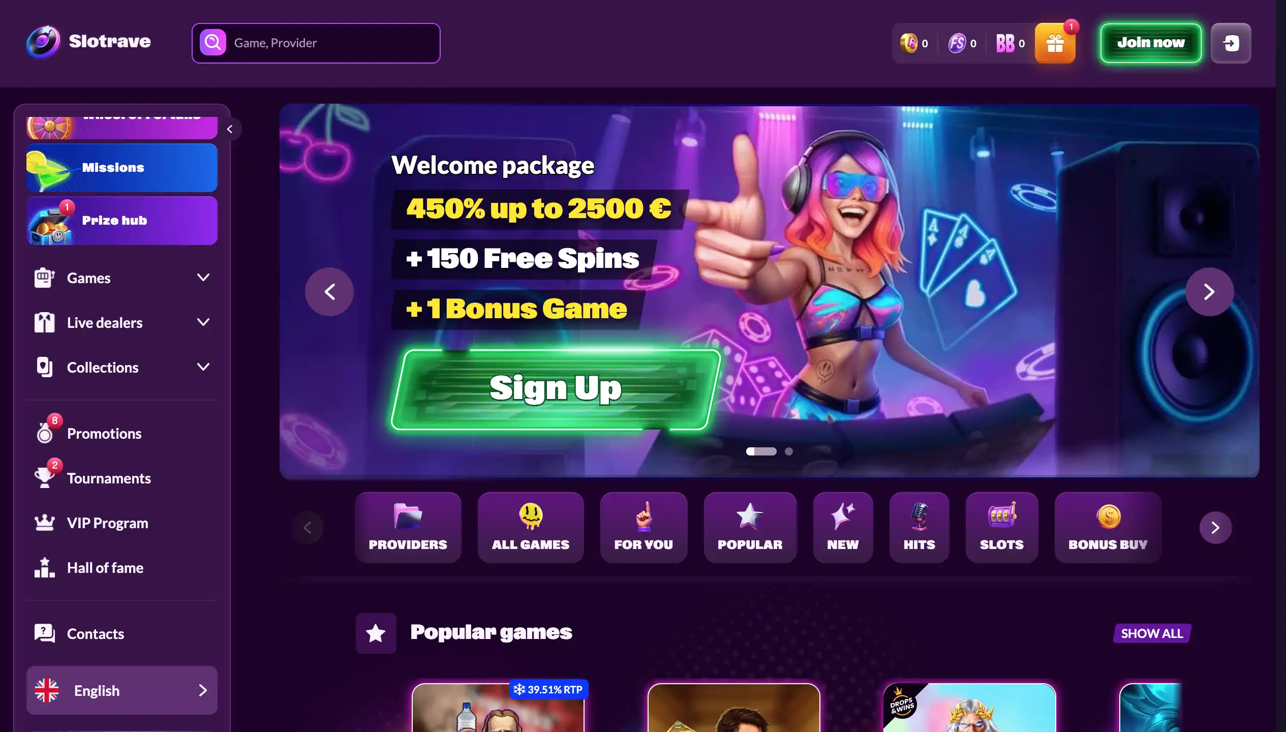 SlotRave Casino